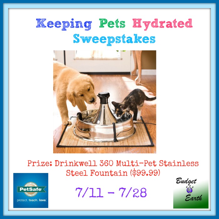 Keeping Pets Hydrated Sweepstakes