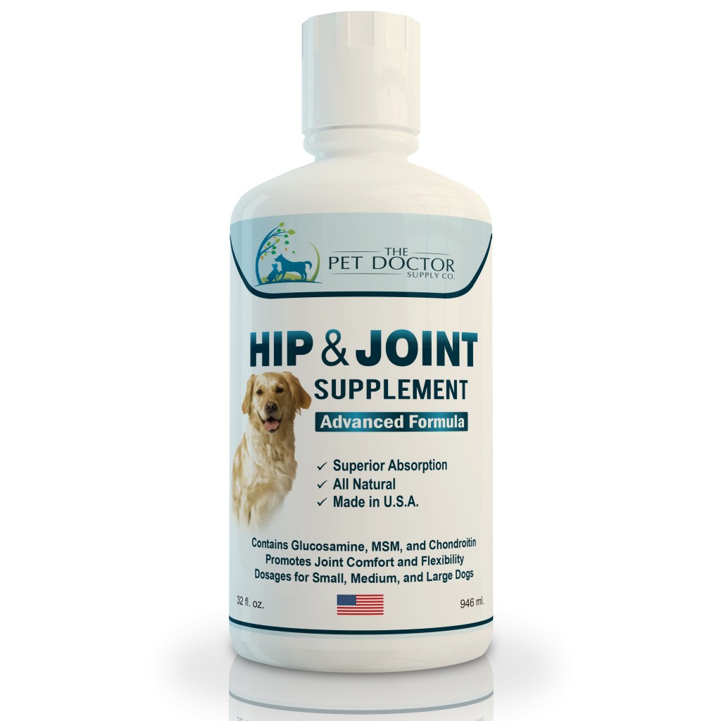 Pet Doctor Liquid Glucosamine for Dogs thepetdoctorhipsjoints