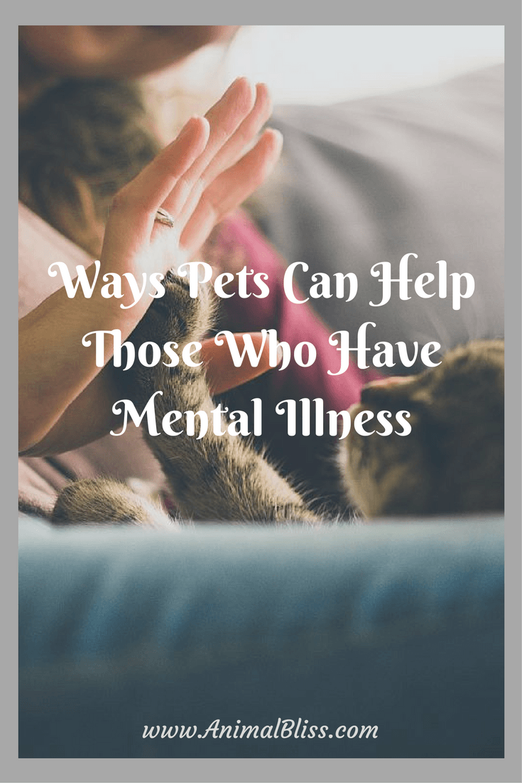 Pets Can Help Those Who Have Mental Illness