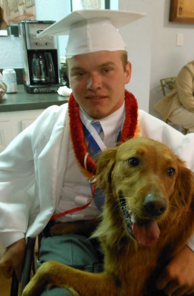 Surf Dog Ricochet Reunited with Quadriplegic Boy after 10 Years