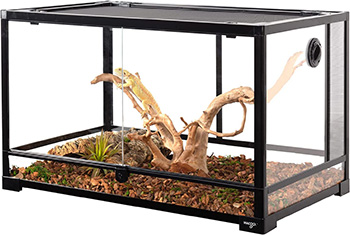 Wacool Tempered Glass 40-Gallon Reptile Tank